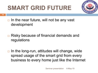 Smart grid ppt seminar topic | PPTX