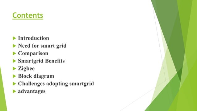 Smart grid ppt | PPTX
