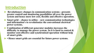 Smart grid ppt | PPTX