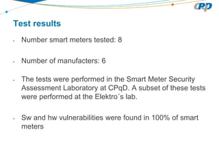 Smart grid projects and ciber security in brazil conference | PDF
