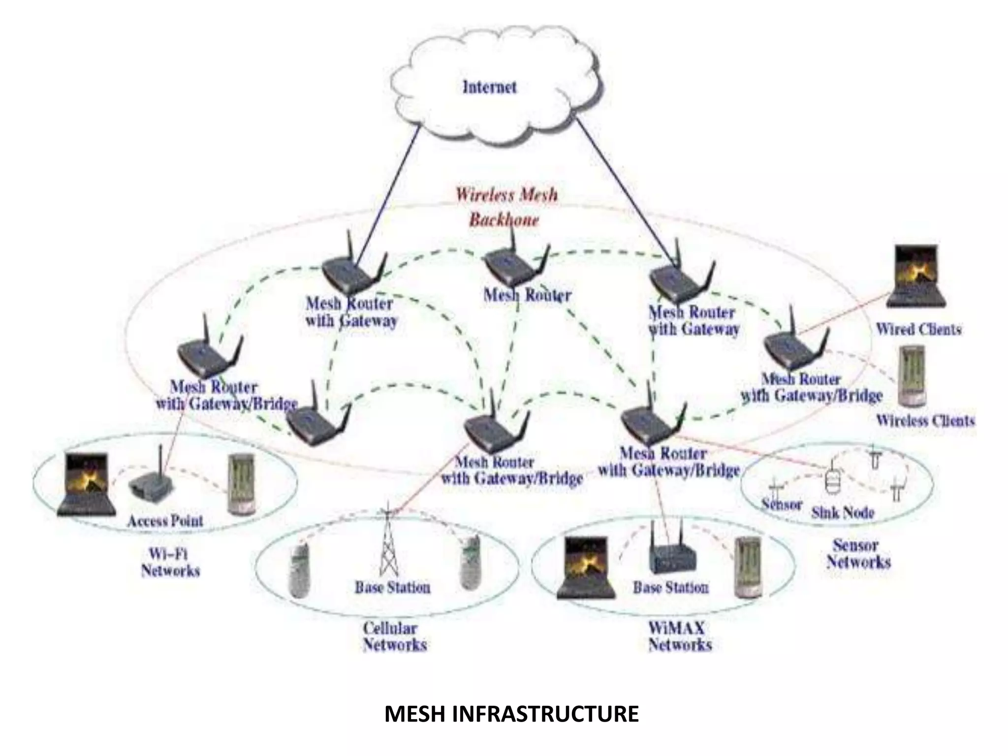 MESH INFRASTRUCTURE
 