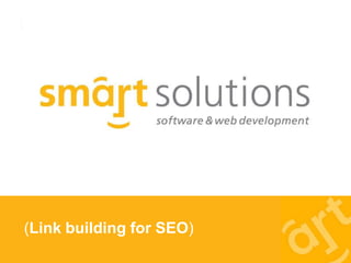 (Link building for SEO) 