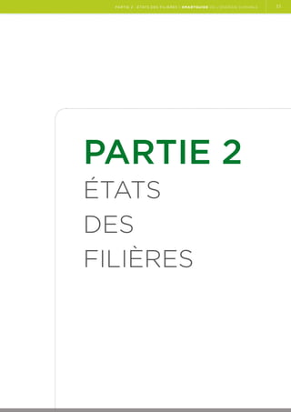 partie 2 : états des filières | Smartguide de l’énergie durable

Partie 2
états 
des 
filières

33

 