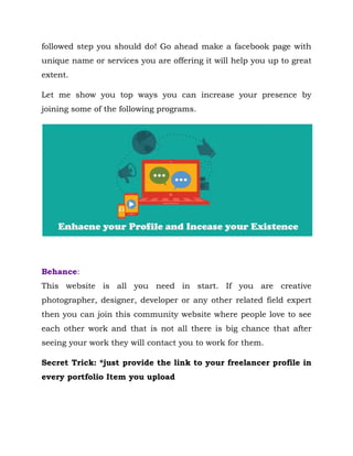 Smart guide to become successful freelancer in 30 days | PDF