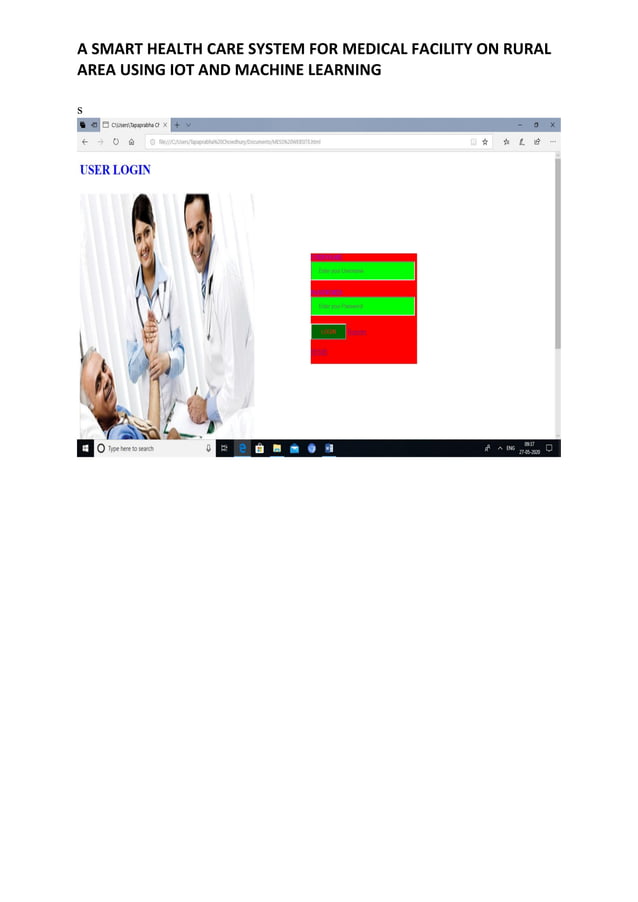 Smart health care System Using IOT and Machine learning | PDF