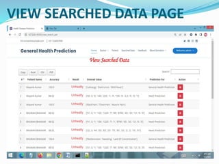 VIEW SEARCHED DATA PAGE
 