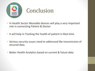 Smart health monitoring system | PPTX