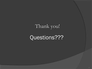 15
Questions???
Thank you!Thank you!
 