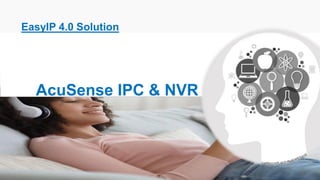 EasyIP 4.0 Solution
AcuSense IPC & NVR
 