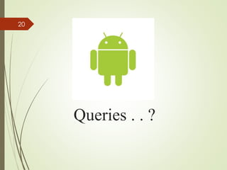 Smart Home System Using Android Application | PPTX