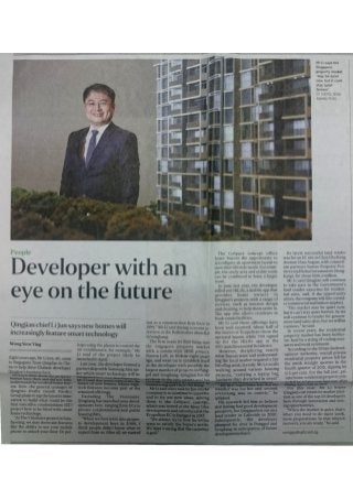Developer with an eye on the future - Smart Homes & CoSpace In New EC 