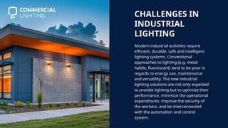 Smart Industrial Lighting Solutions for Modern Workspaces | PPTX