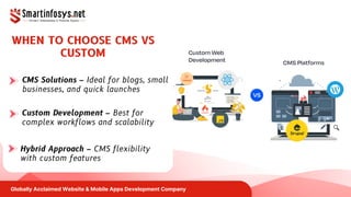 CMS vs Custom Development in 2026: Choosing the Right Platform for Your ...