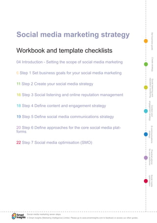 Smart insights social media marketing strategy | PDF
