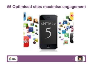 #5 Optimised sites maximise engagement

21

 