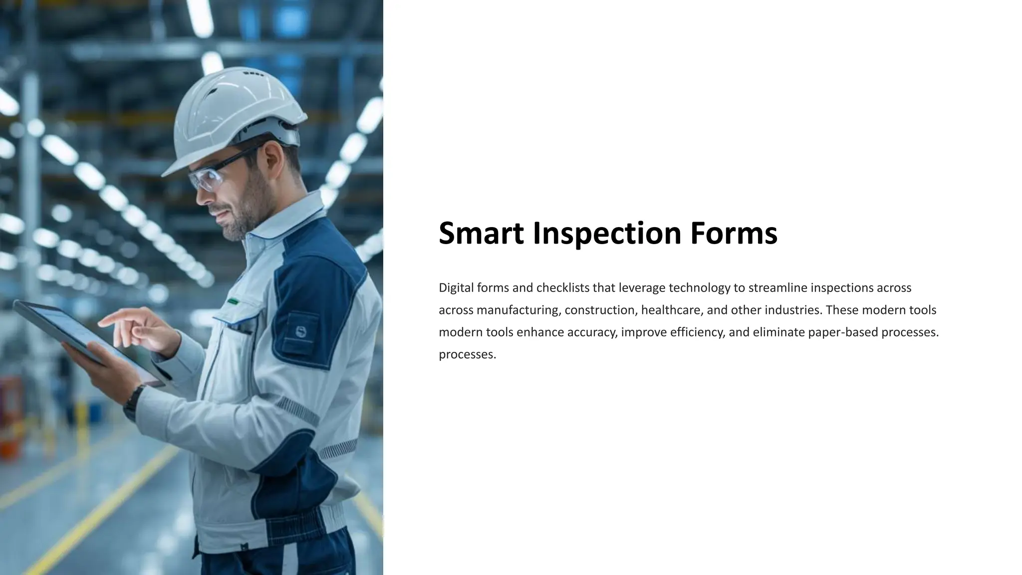 Smart inspection forms with eAuditor Audits and inspection | PDF