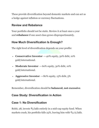 Smart Investing Made Simple: Why Diversification in Mutual Funds ...