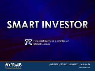 Financial Services Commission 
Global License 
 