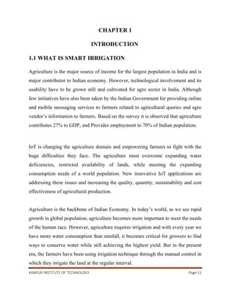 Smart irrigation system | PDF