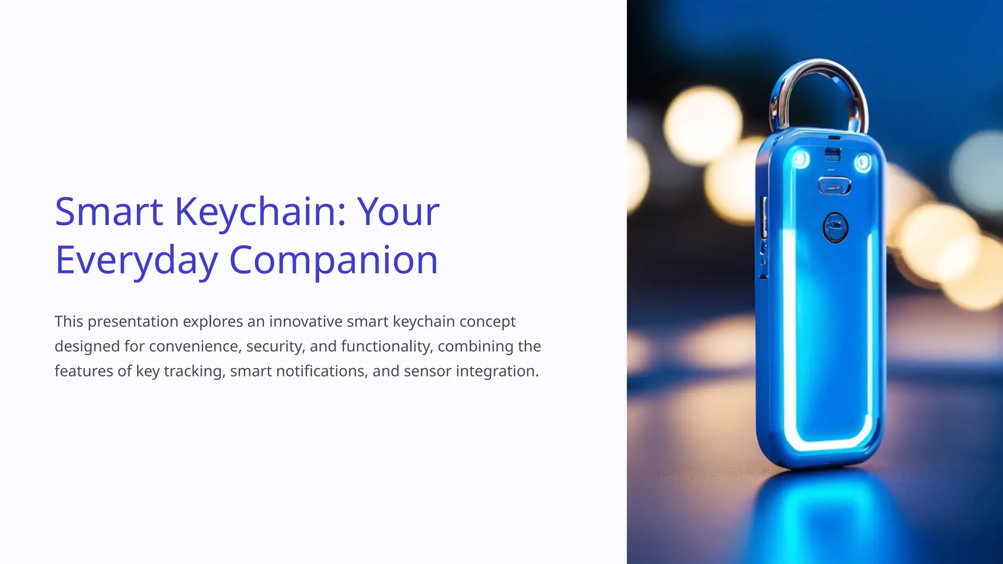 Smart KeyChain Project Idea for Students ppt.pptx