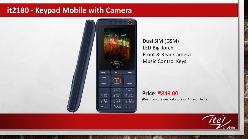 Smart Keypad Mobile Phones By Itel Mobile