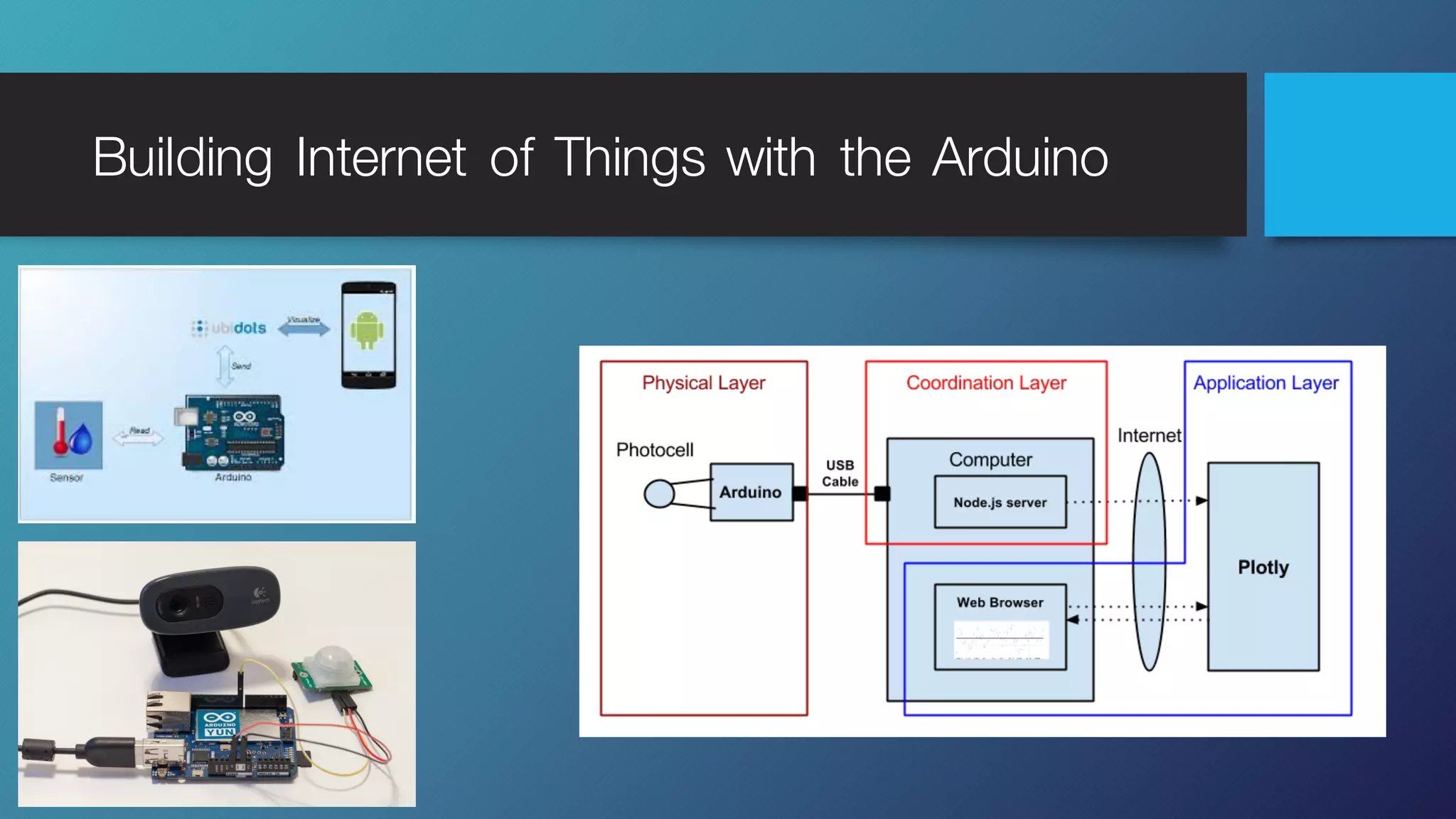 Building Internet of Things with the Arduino
 