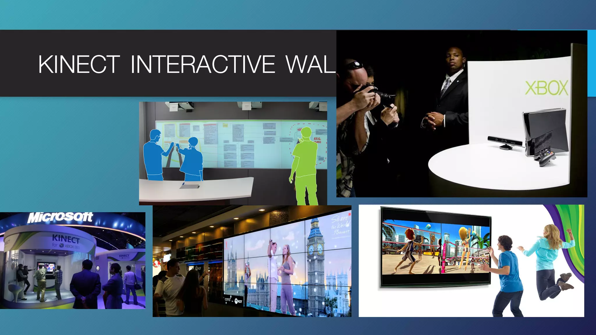 KINECT INTERACTIVE WALL
 