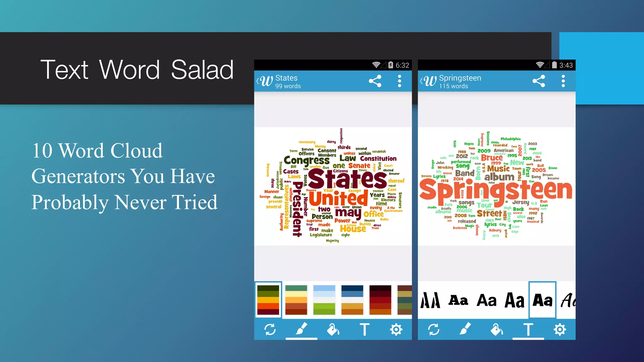 Text Word Salad
10 Word Cloud
Generators You Have
Probably Never Tried
 