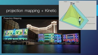 projection mapping + Kinetic
 