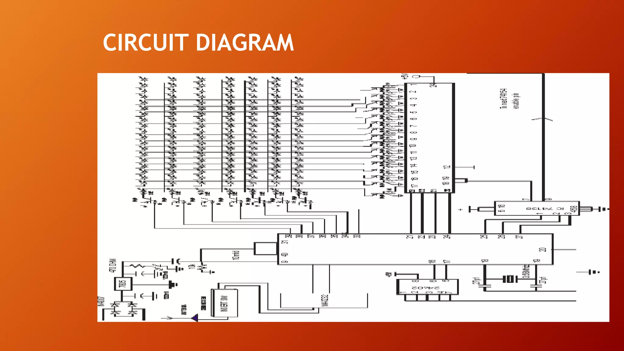 CIRCUIT DIAGRAM
 
