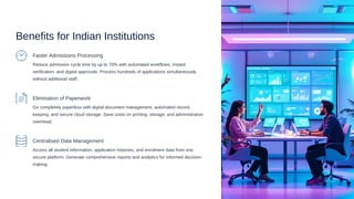 Smart Learning Management System for Admission Management | PDF
