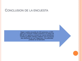 Conclusion de la encuesta