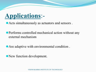 Smart materials | PPTX