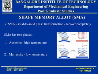APPLICATION OF THE SHAPE MEMORY ALLOY IN ROBOTICS | PPT