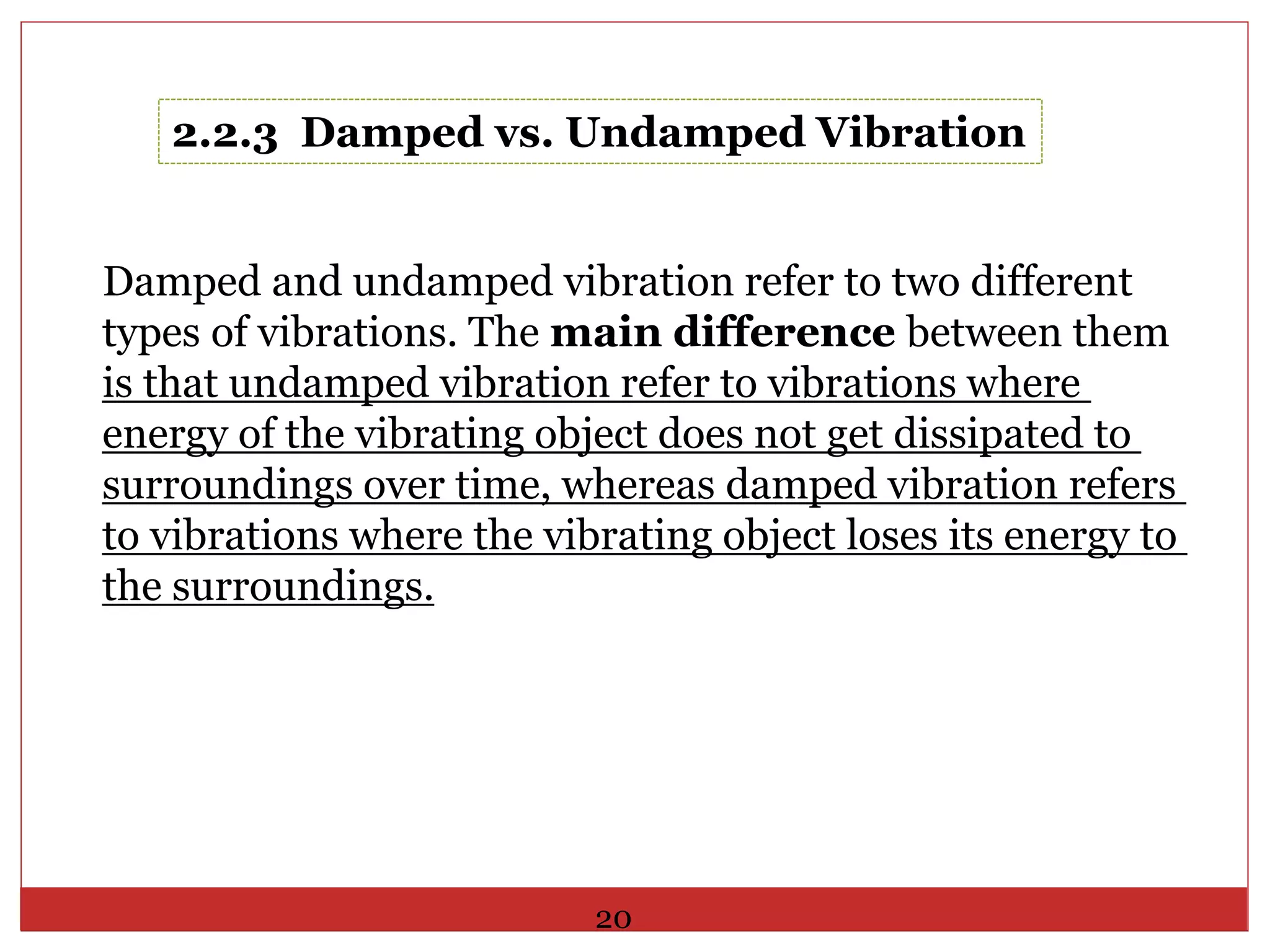 Smart materials for vibration reduction | PPTX