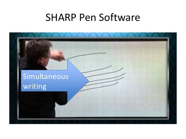 Sharp Pen Software For Mac