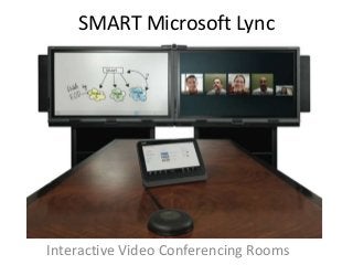 SMART Microsoft Lync
Interactive Video Conferencing Rooms
 