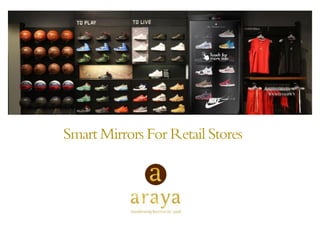 Smart Mirrors For Retail Stores
 