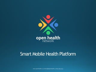 Smart Mobile Health Platform  