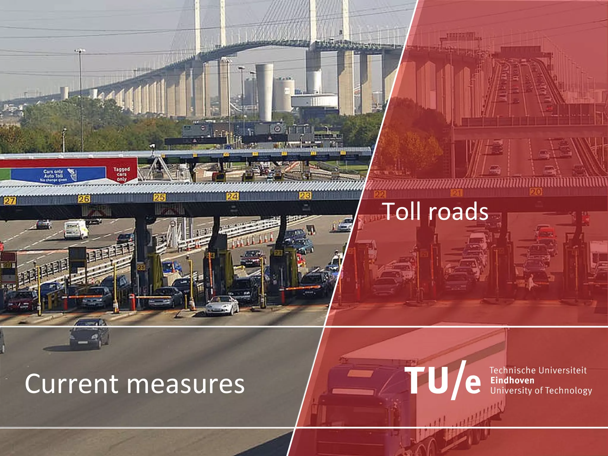 Negative sides Toll roads Current measures