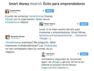 Smart Money Madrid: Éxito para emprendedores
 