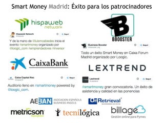 Smart Money Madrid: Éxito para los patrocinadores
 