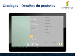 Catálogos – Detalhes do produtos
 