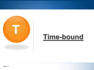 T
Page 11
Time-bound