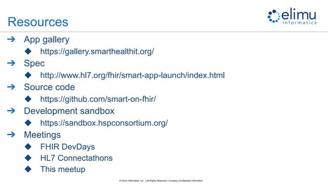 Aziz Boxwala, MD, Ph.D. SMART-on-FHIR specification & Sapphire demo. | PPT