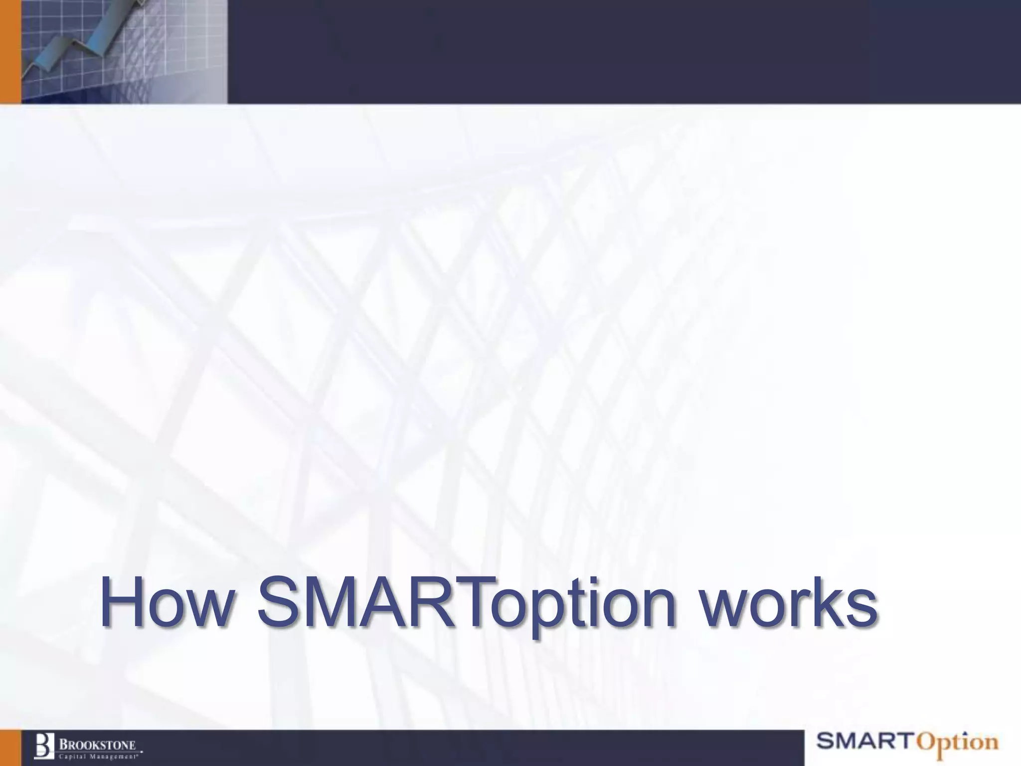 How SMARToption works
 