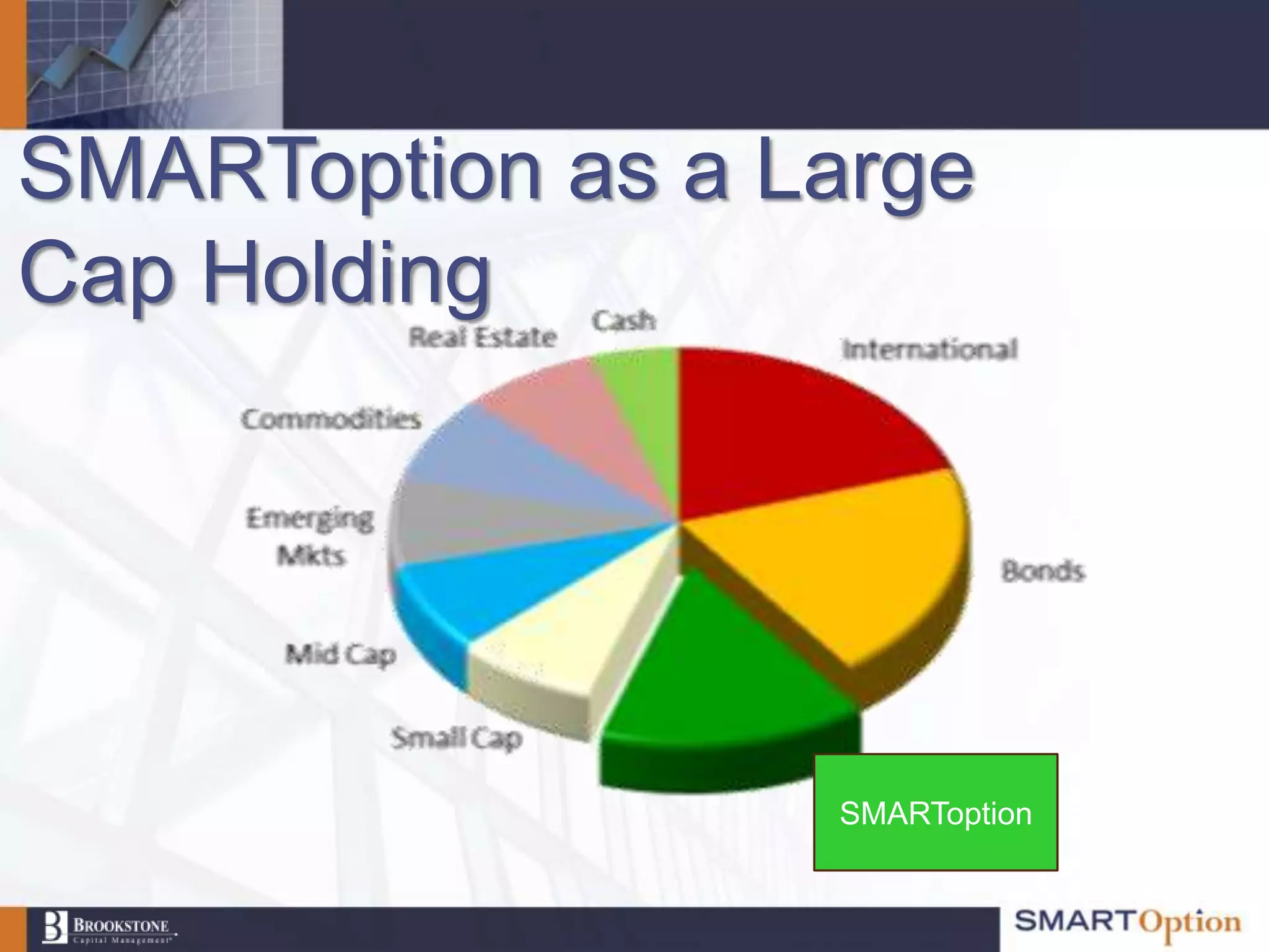 SMARToption as a Large
Cap Holding




                  SMARToption
 