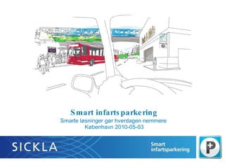 Smart infartsparkering Smarte løsninger gør hverdagen nemmere  København 2010-05-03 