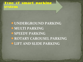 Smart parking 2020 vision 