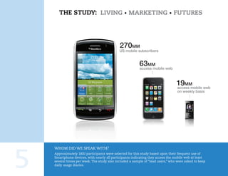 The sTudy: lIvIng • MarkeTIng • fuTures




                                             270MM
                           ...